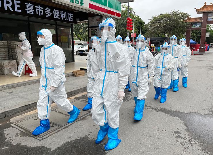 集团党员助力广州疫情封控区，筑牢抗疫“长城”
